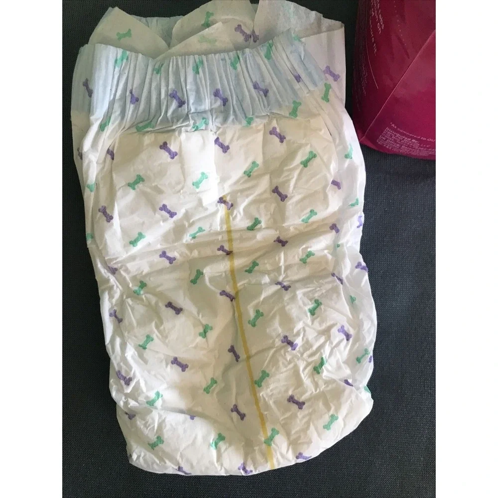 Out! Petcare Comfort Dri Disposable Dog Diapers Size XS/S Waist 13-18